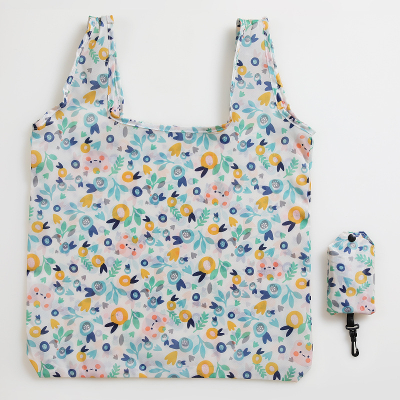 Foldable Reusable Travel Shopping Tote Bag