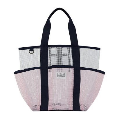 Multi‑Pocket Mesh Travel Beach Tote Bag