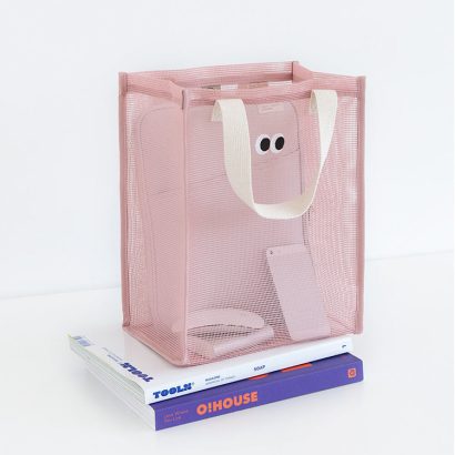 Large‑Capacity Mesh Travel Tote Handbag