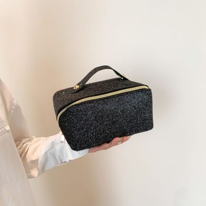 Glitter Handheld Cosmetic Travel Bag