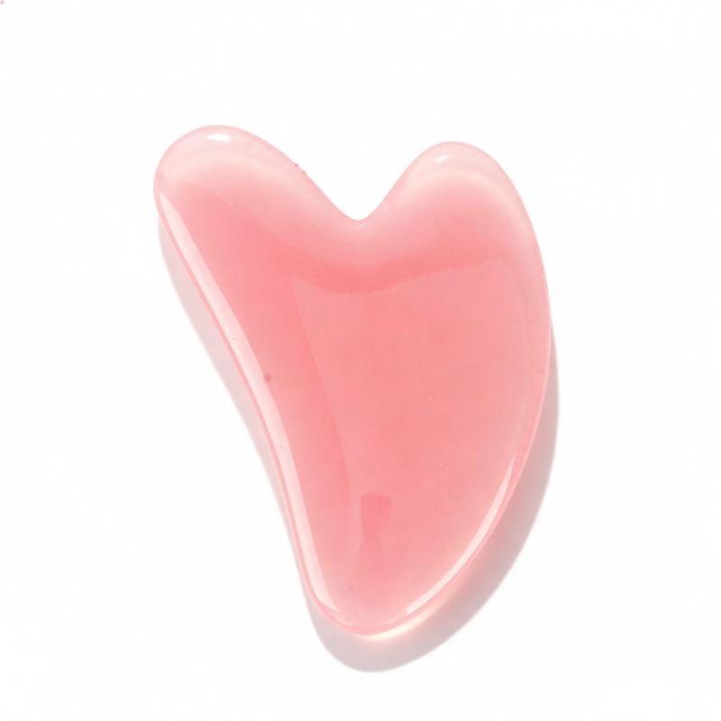Heart‑Shaped Gua Sha Stone Facial Skin Massage Tool
