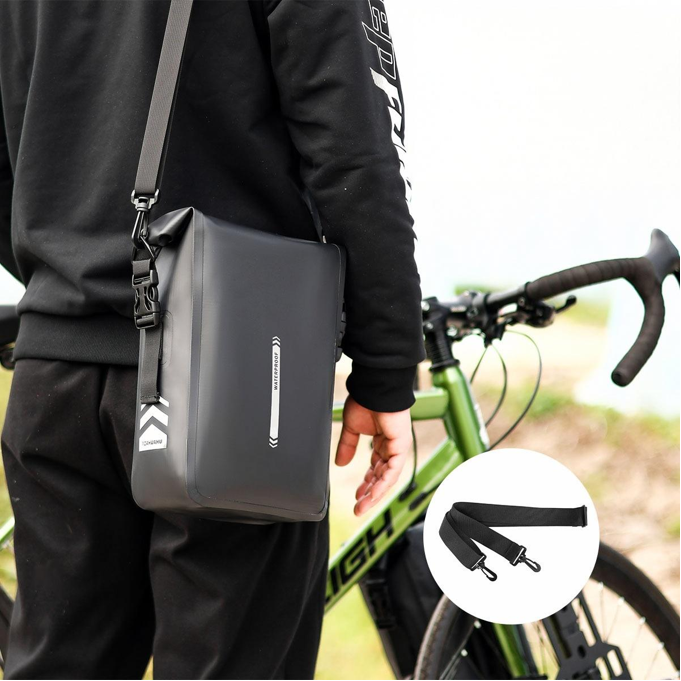 Waterproof Bicycle Fork Convertible Shoulder Bag - Image 2