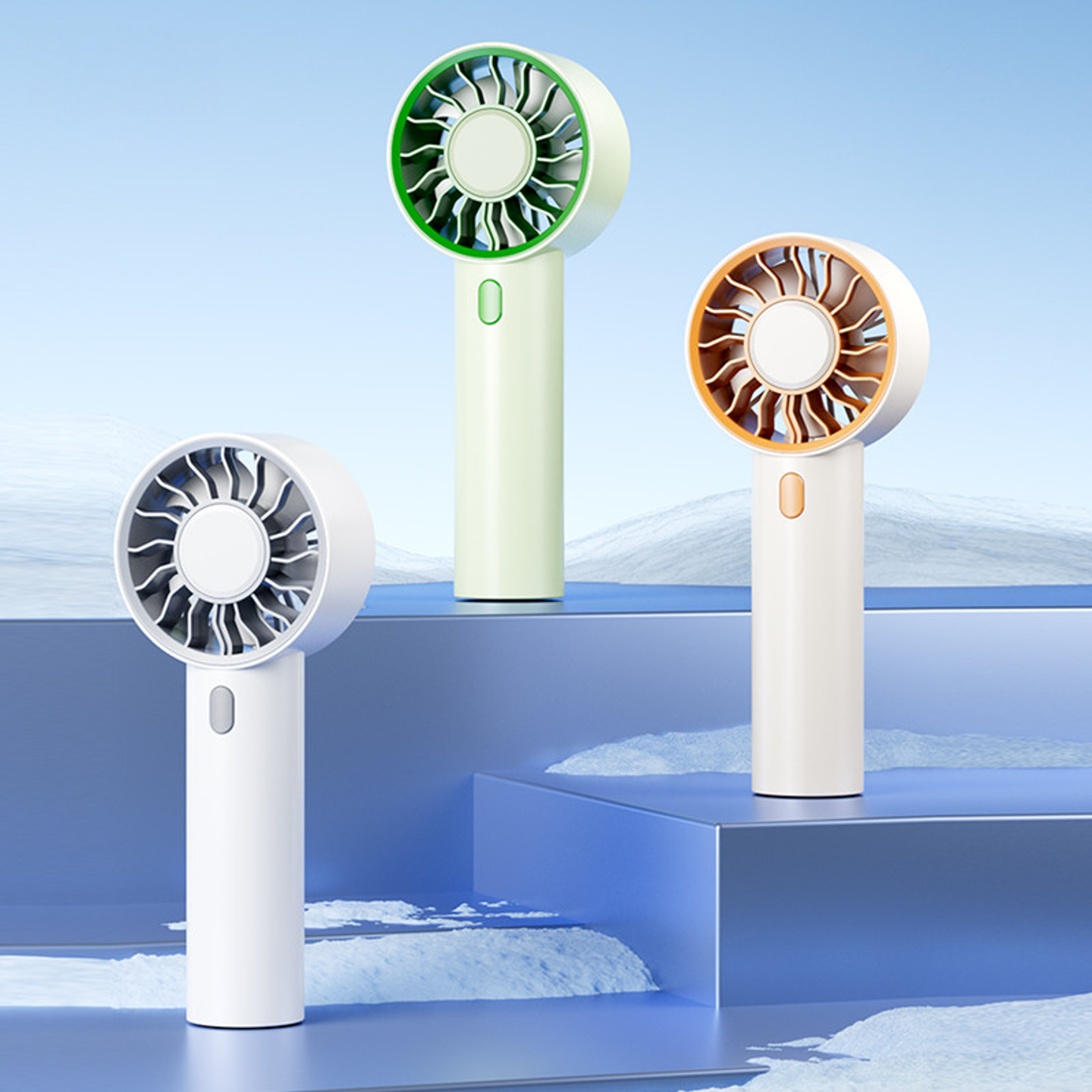 Rechargeable Portable Handheld Mini Fan