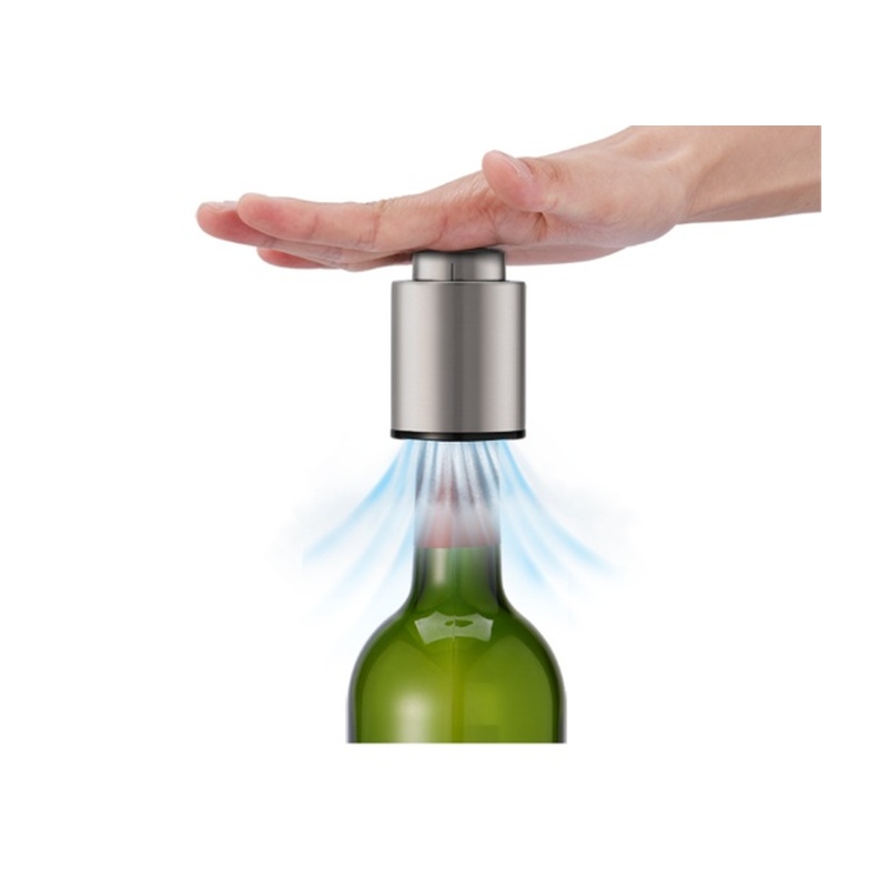SP-002S Vacuum Wine Stopper Stainless Steel
