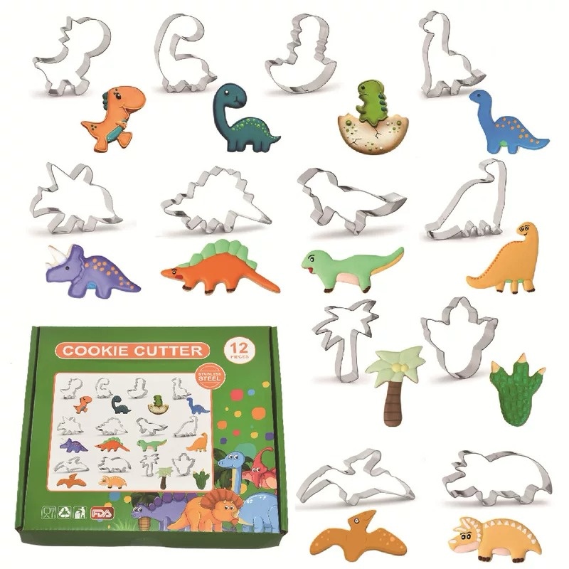 Animal Cookie Cutter Set - 6 Shapes