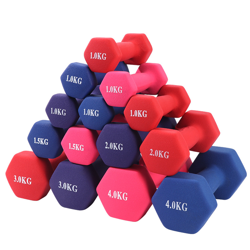Mini Hex Dumbbell Set