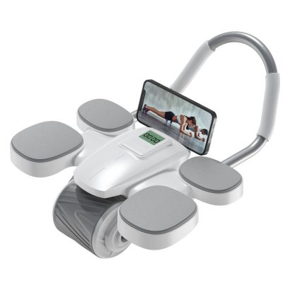 Elbow-Support Ab Roller with Kneeling Pad