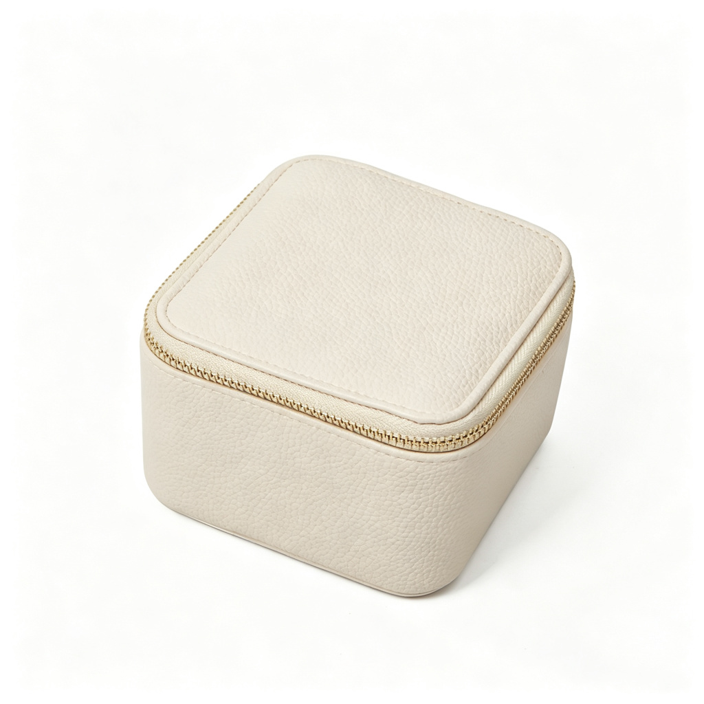 Portable PU Jewelry Organizer Box
