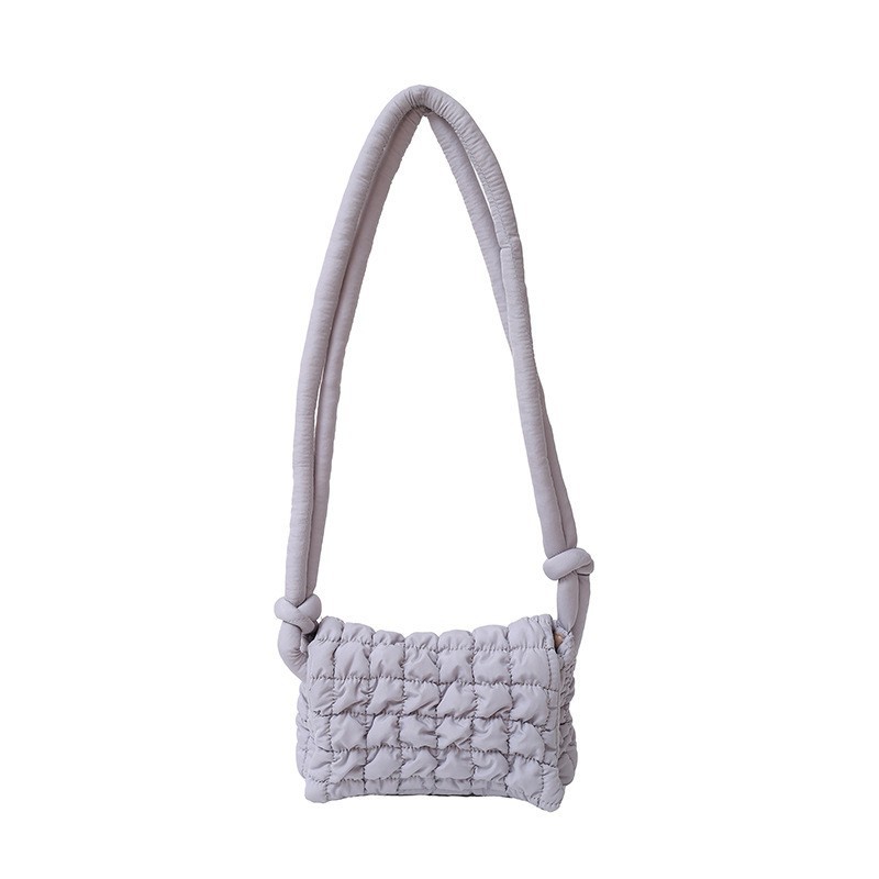Cloud Quilted Crossbody Bag - Puffer Shoulder Bag