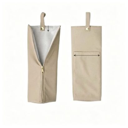Heat-Resistant Hair Straightener Pouch - Hanging Organizer Bag