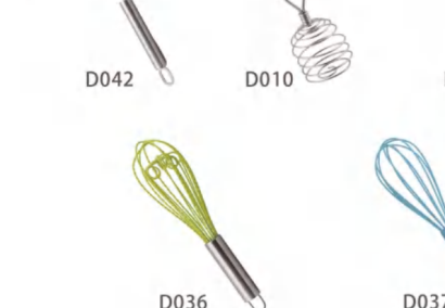 Whisk / Beater – Stainless Steel & Silicone